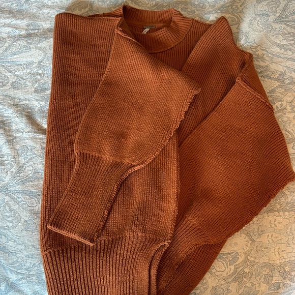 RUST colour Free people easy street tunic - Picture 7 of 11
